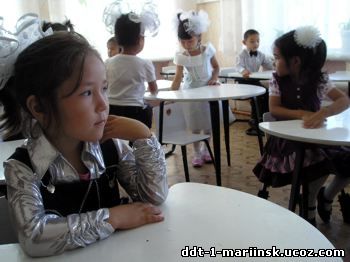 День знаний в группе киргизов Школы раннего развития